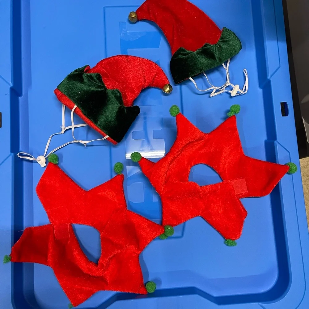 Small dog or cat Christmas outfits